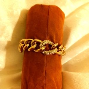 Victoria Secret chain bling rhinestone bracelet